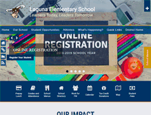 Tablet Screenshot of laguna.flowingwellsschools.org