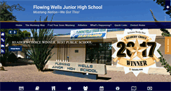Desktop Screenshot of fwjh.flowingwellsschools.org